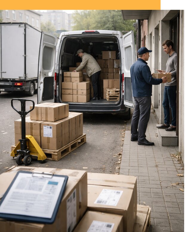 Доставка грузов от двери до двери с таможней от 45495 руб.