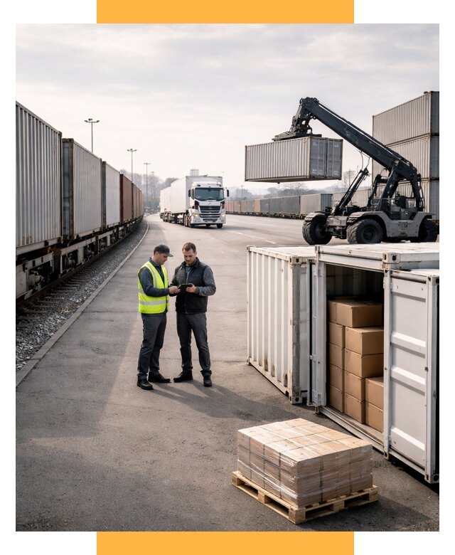 Международные мультимодальные перевозки от 45495 р. | СетСервис-Двн