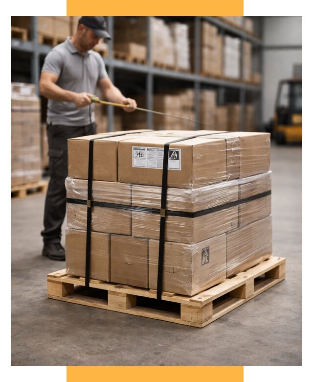 Упаковка и паллетирование грузов от 3539 р. | СетСервис-Двн