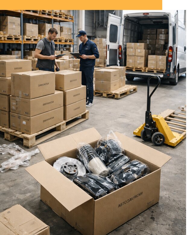 Доставка автозапчастей из Европы от 12638 руб быстро и надёжно