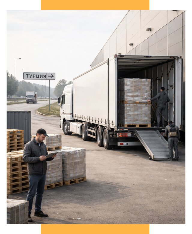 Автоперевозки и доставка фурой из Турции от 121320 р. | СетСервис-Двн