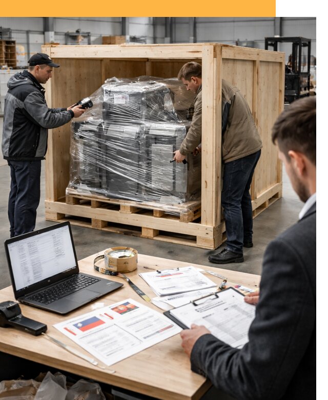 Доставка промышленного оборудования из США от 65715 руб