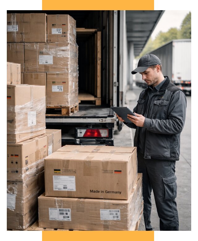 Доставка грузов из Германии от 45495 р. быстро - СетСервис-Двн