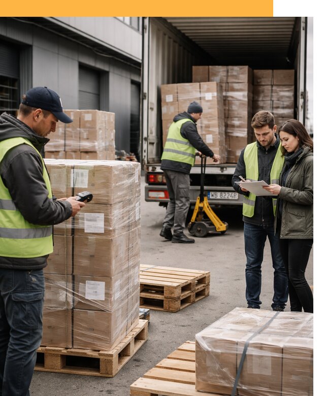 Доставка грузов из Польши: морем, авто и авиа от 7583