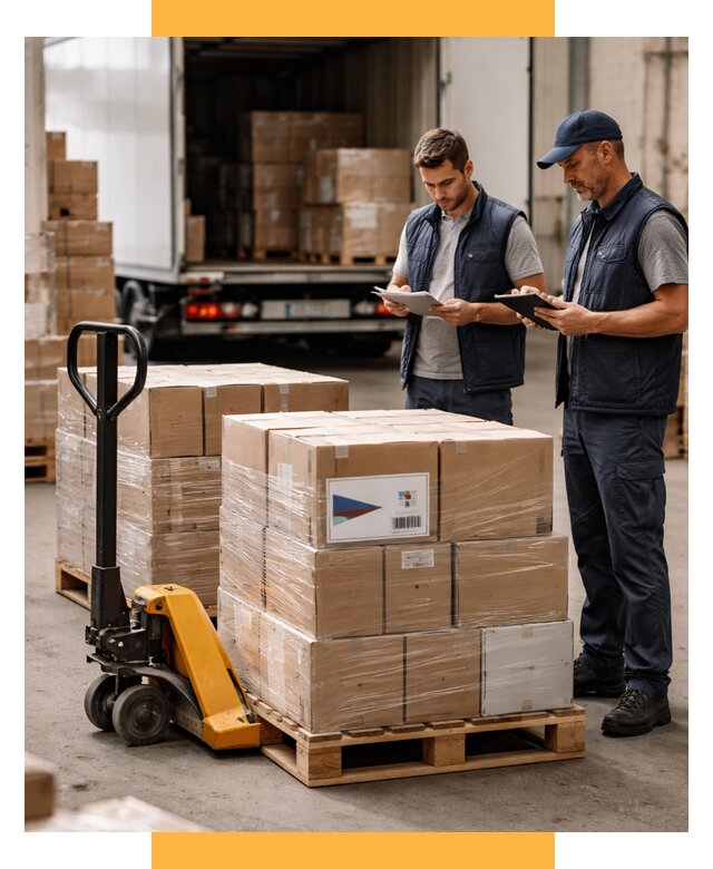 Доставка грузов из Чехии в Россию от 35385 р. | СетСервис-Двн