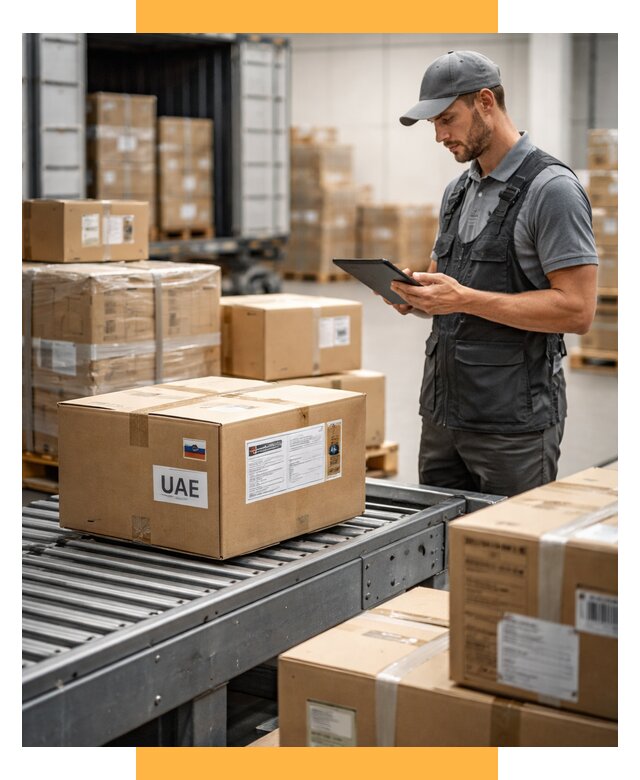 Доставка грузов из ОАЭ в Россию от 607 р., СетСервис-Двн