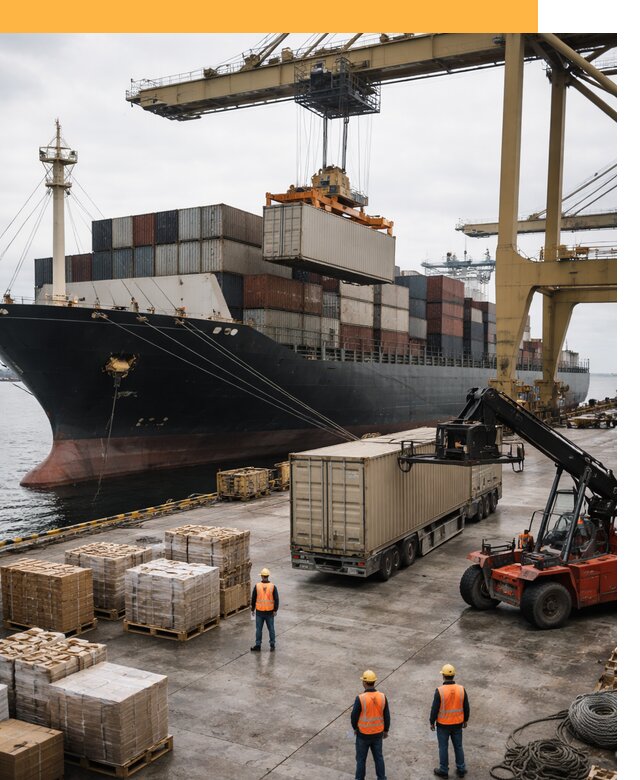 Морские перевозки из Индии: доставка FCL/LCL, таможня от 121320