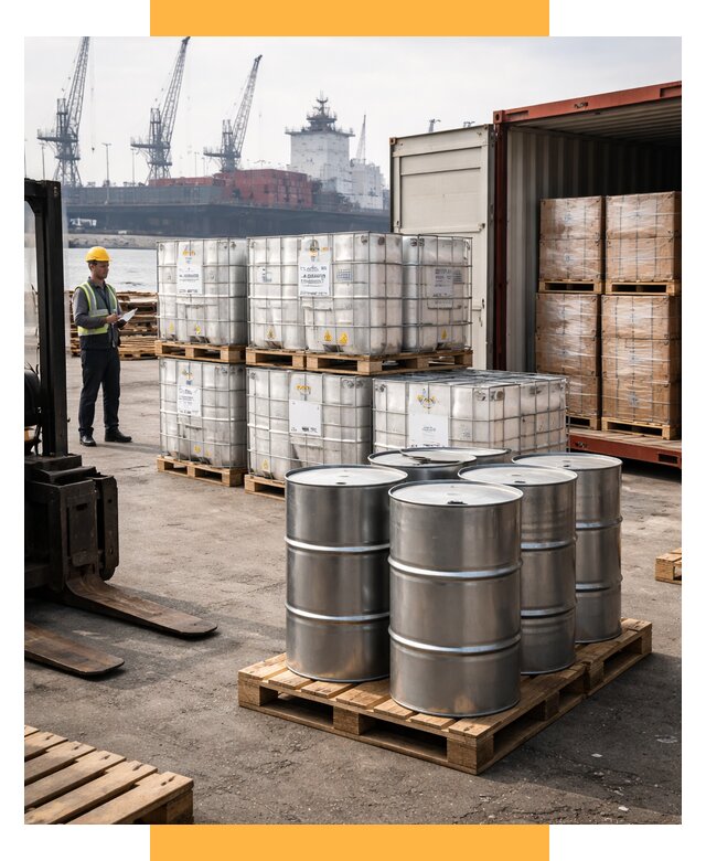 Доставка химического сырья из Индии от 252750 р. | СетСервис-Двн