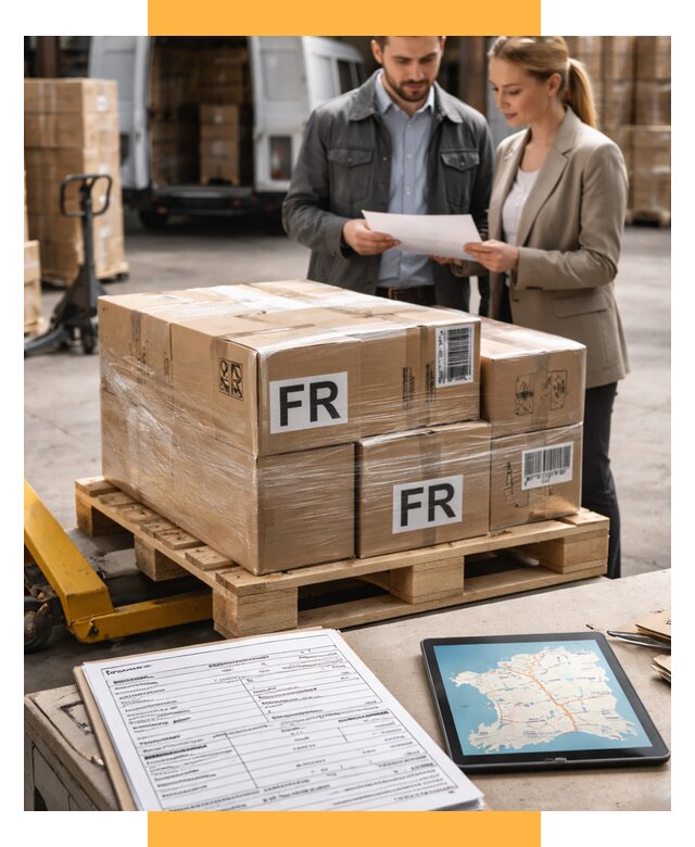 Доставка грузов в Францию от 25275 р., логистика СетСервис-Двн