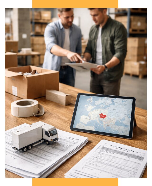 Доставка грузов в Чехию от 35385 р. - логистика СетСервис-Двн