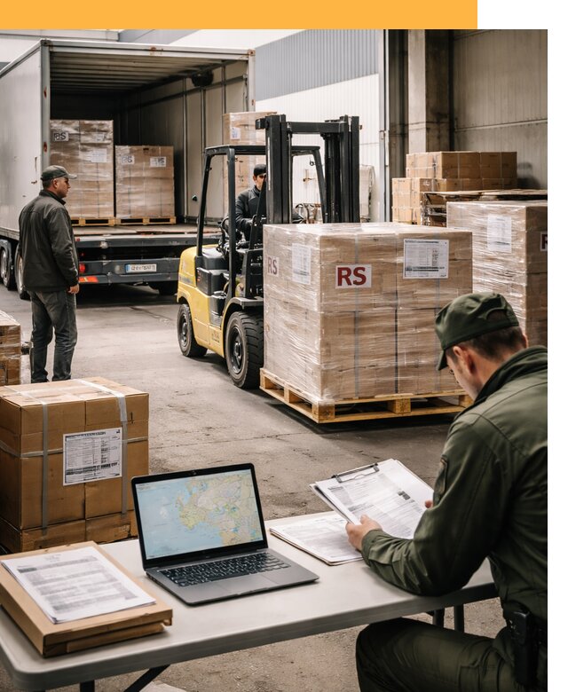 Доставка грузов в Сербию от 45495 руб, международные перевозки