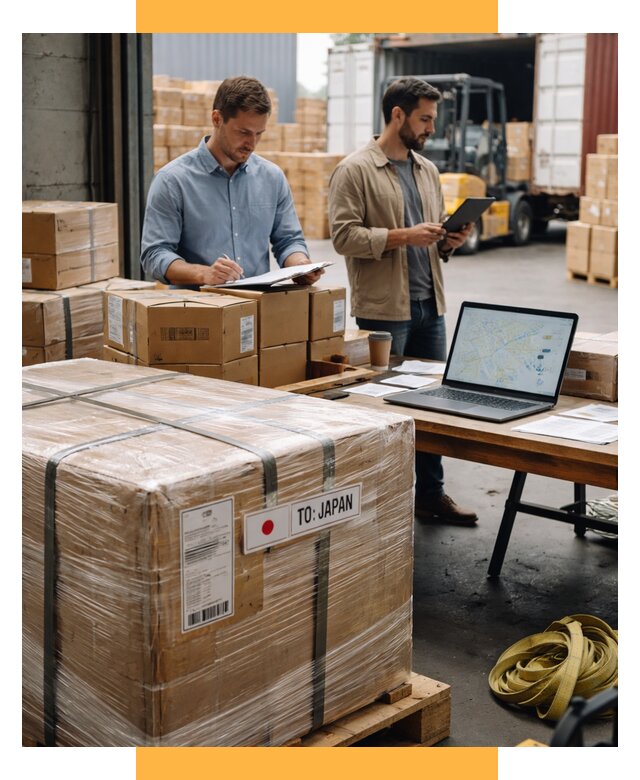 Доставка грузов в Японию от 25275 р., логистика СетСервис-Двн