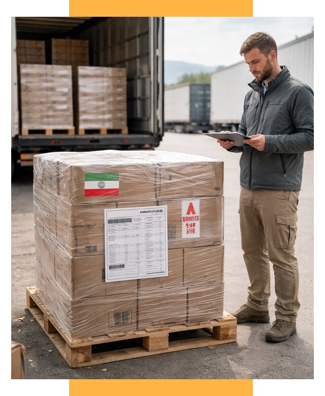 Доставка грузов в Иран от 25275 р., логистика СетСервис-Двн