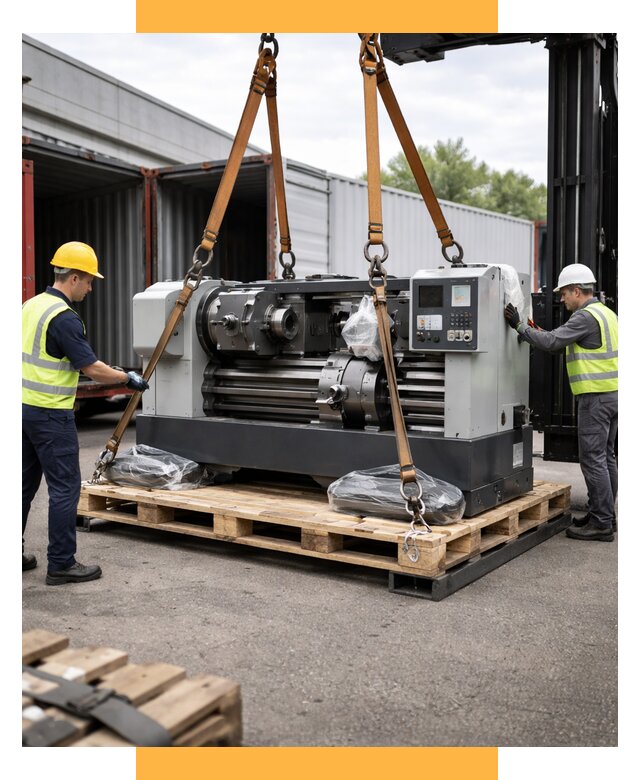 Перевозка станков и таможня от 60660 р. | СетСервис-Двн логистика