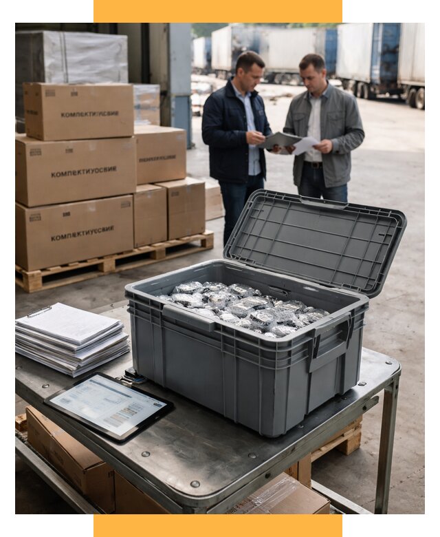 Перевозка комплектующих из Китая от 6572 р. | СетСервис-Двн