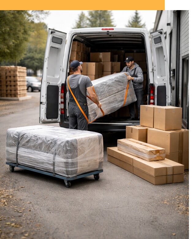 Перевозка мебели по России и за рубеж с таможней от 7583