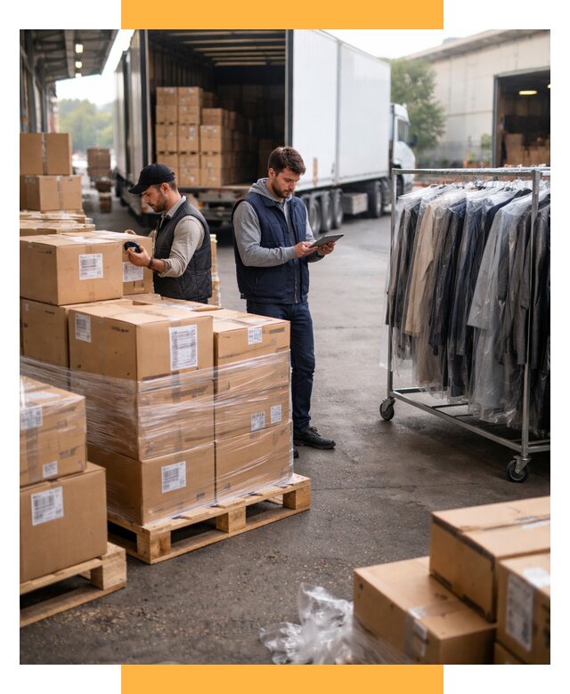 Перевозка и доставка одежды из Китая от 7583 р., СетСервис-Двн