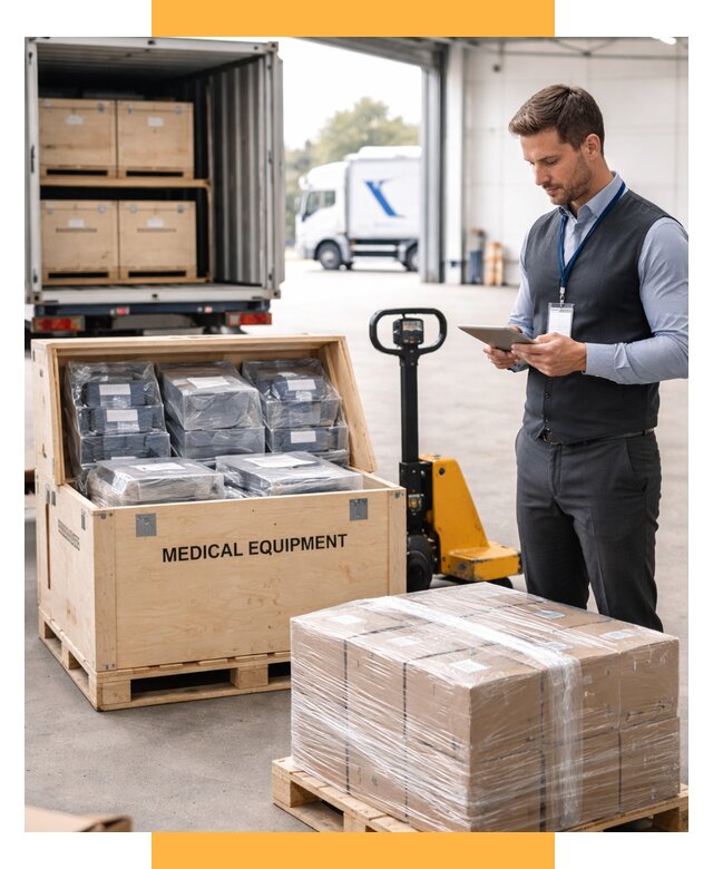 Перевозка медицинского оборудования от 15165 р. в СетСервис-Двн