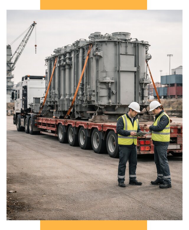 Перевозка негабаритных грузов под ключ от 121320 р., СетСервис-Двн