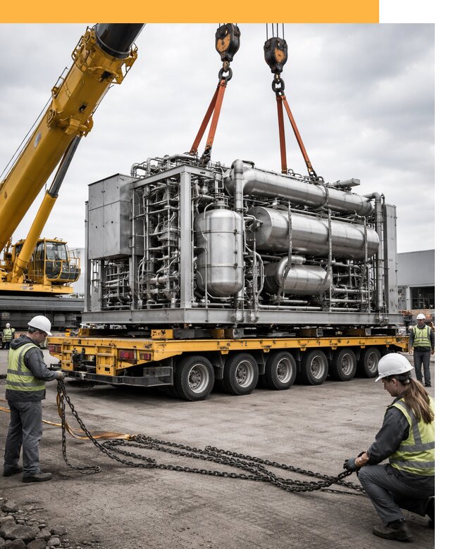 Перевозка тяжеловесных грузов по миру от 151650 руб