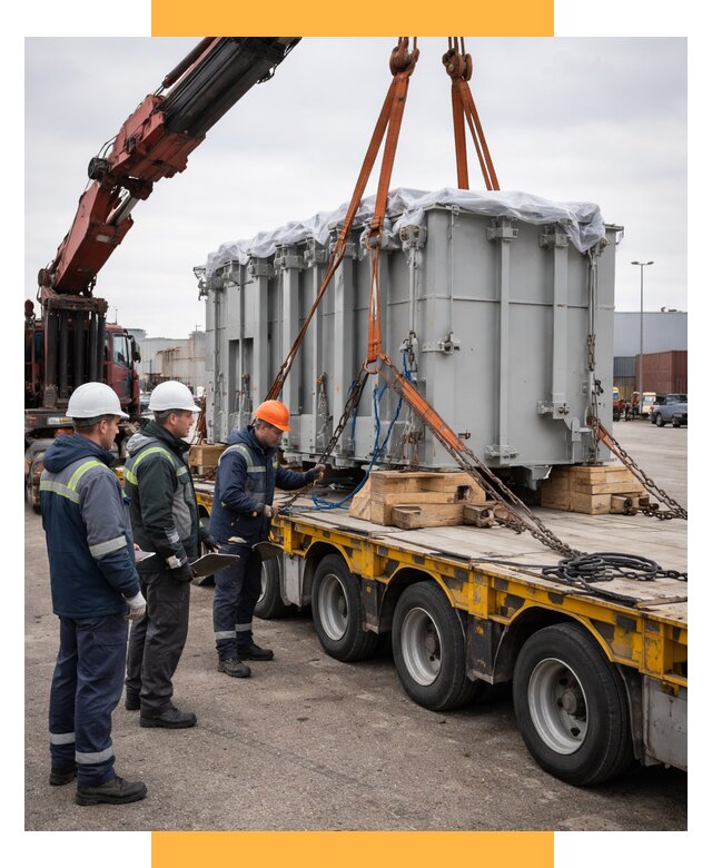Перевозка проектных грузов под ключ от 35385 р., СетСервис-Двн