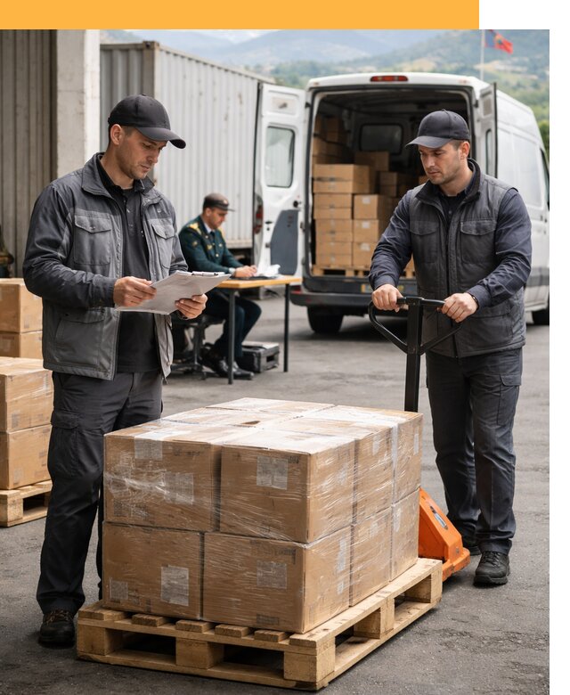 Доставка грузов через Армению, быстрая таможенная очистка от 25275