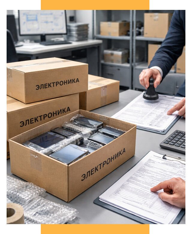 Растаможка электроники под ключ от 8088 р. СетСервис-Двн