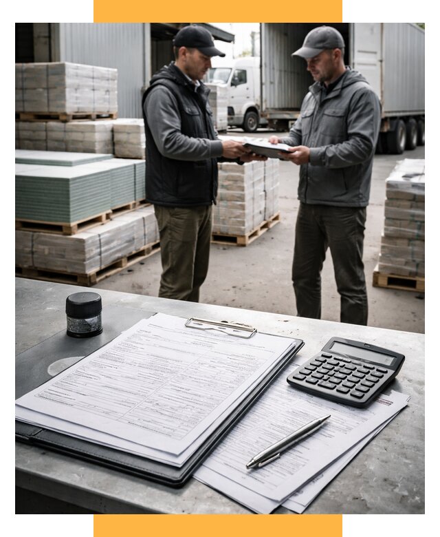Таможенное оформление стройматериалов от 8594 р. | СетСервис-Двн