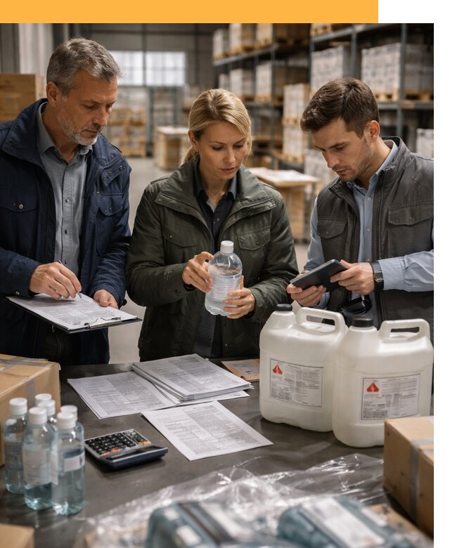 Таможенное оформление химического сырья от 12132 руб.