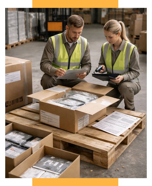 Инспекция товара перед отправкой от 4550 р. | СетСервис-Двн